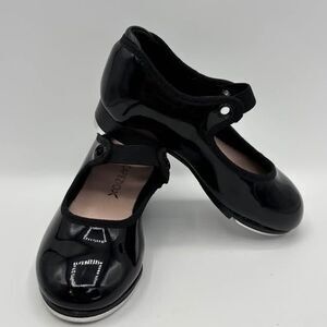 Capezio Tap Shoes Toddler/Little Kid Size 8 Black
